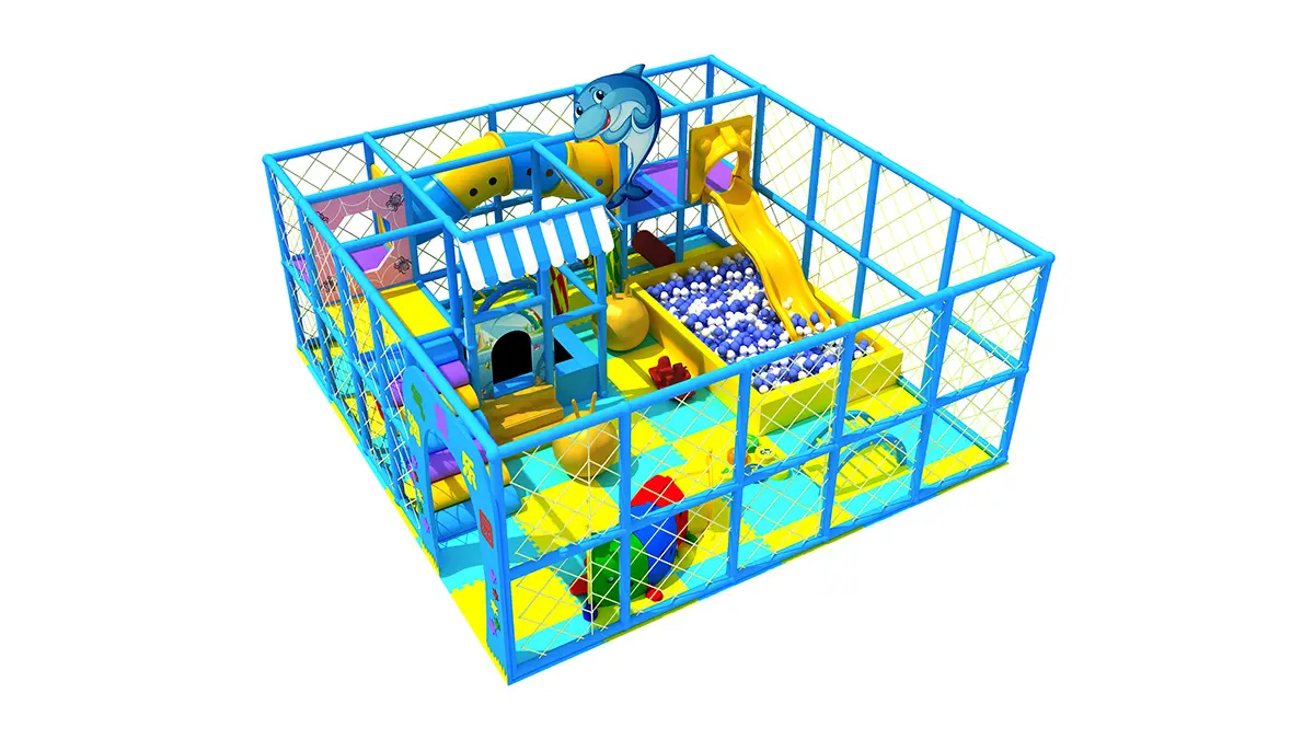 Small indoor amusement park with ball pool.jpg